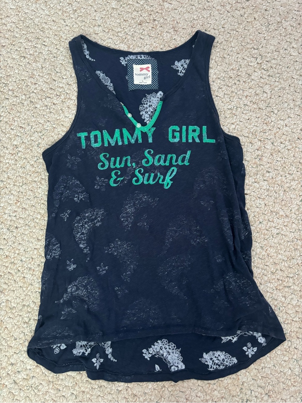 Tommy Girl tank top